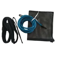 Регулируемый поясной ремень для тренировок плавания Swimming Training Belt в бассейне, Тренировочные резинки для обучения плаванию взрослых и детей