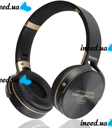 Накладные беспроводные наушники T&G Wireless Everest JB-950BT с MP3 плеером, микрофоном, Bluetooth и microSD, блютуз стерео наушники AUX JB 950