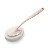 Универсальная щетка Sponge Brush для уборки унитаза, ванной, чистящая губка из микрофибры для чистки и мытья кухни с длинной ручкой