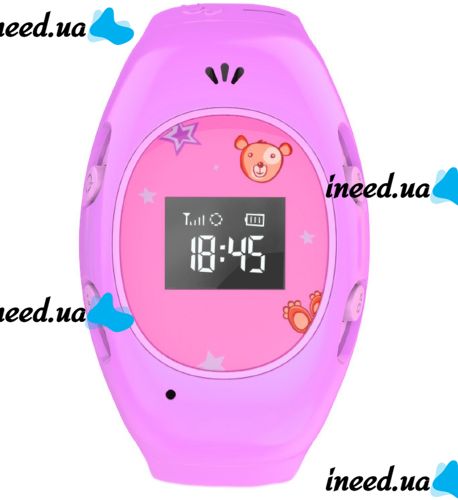 Детские смарт часы Kids Smart Watch G65 200 мАч с сим-картой и GPS отслеживания местоположения, Водонепроницаемые умные часы для детей H1