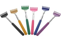 Telescopic Folding Scraper Yeipis Tickle grab XL-740 20-68 cm for back, Massage Folding Carding Brush for 5 sections for massage and Itching Relief