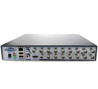 Проводной видеорегистратор DVR UKC CAD 1216 AHD 16 канальный, Сетевой IP Регистратор на 16 камер для видеонаблюдения и управления камерами Черный