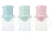 Ручная мини-соковыжималка Juicer XL-295 чашкой для фруктов, Универсальная соковыжималка фрешер для ягод с емкостью для сока XL 295