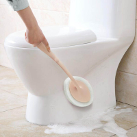 Универсальная щетка Sponge Brush для уборки унитаза, ванной, чистящая губка из микрофибры для чистки и мытья кухни с длинной ручкой
