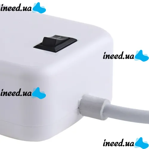 Сетевое зарядное устройство USB Desktop Charger 20W на 6 портов с выключателем, Зарядка адаптер для зарядки телефонов на 6 разъемов от сети Белый
