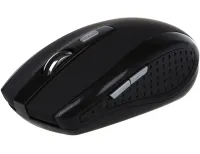 Беспроводная оптическая мышка Jedel W550 Black 1000 DPI игровая для компьютера и ноутбука 2.4GHZ на батарейке, Геймерская USB мышь 98127 Черная