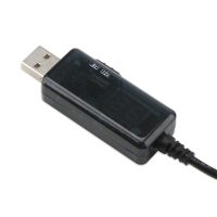 Step-up USB cable for powering a Wi-Fi router from Power Bank 5V with a 9V or 12V switch, with a 9V/12V regulator with a 3.5mm and 5.5mm adapter