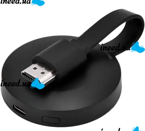 Беспроводной Wi-Fi HDMI приемник адаптер Chromecast MiraScreen G2 Мультимедийный медиаплеер со встроенным WIFI модулем с телефона на телевизор Черный