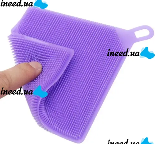Универсальный кухонный набор силиконовых губок щеток Better Sponge из 3 штук для мытья посуды, Универсальные щетки губки 3в1 для уборки дома