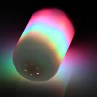 Светодиодная декоративная лампочка LED Flame Light E27 9W с RGB эффектом пламени в форме кукурузы в патрон Цветная лампа 2200K с имитацией огня