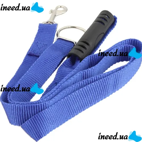 Поводок шлейка для собак The Instant Trainer Leash 1.80 м нейлоновый шлей для больших собак более 30 кг, усиленный ремешок для ошейника