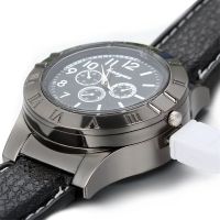 Наручные мужские часы с зажигалкой Huayue Watch Lighter Quartz XL-161 кварцевые с USB зарядкой и спиральной электрозажигалкой, прикуривателем