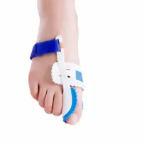 PRoFOOT Goodnight Bunion valgus hinge splint on the big toe 2 pieces, Orthopedic valgus night bandage retainer with hinge No1668