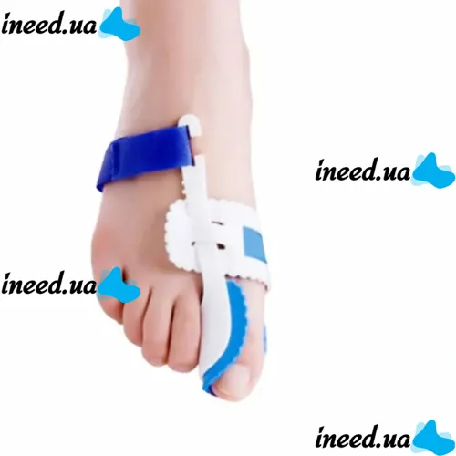 PRoFOOT Goodnight Bunion valgus hinge splint on the big toe 2 pieces, Orthopedic valgus night bandage retainer with hinge No1668