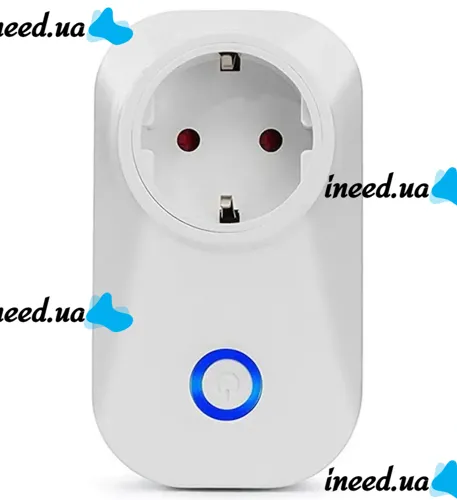 Умная WiFi розетка WiFi Smart Socket Plug SA-14 10A 100-240V с дистанционным управлением с телефона, Смарт розетка с Wi-Fi подключением в розетку