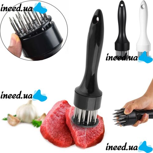 Размягчитель мяса Fleischzartmacher Tescoma Presto Тендерайзер разрыхлитель с иголками для мяса, Кухонный молоток для отбивания стейков