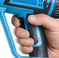 Промышленный сетевой фен Мakita HG5030K 1600W с 4 насадками 2 режима для пайки снятия краски и термоусадки, тепловой строительный фен от сети
