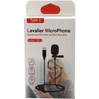 Петличный микрофон Media Microphone DM USB Type-C MK-3 с разъемом для телефона, мини микрофон 15 см, проводная петличка