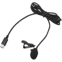 Петличный микрофон Media Microphone DM USB Type-C MK-3 с разъемом для телефона, мини микрофон 15 см, проводная петличка