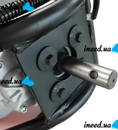 Бензиновый двухтактный мотобур GTM AG52H-D 52 см3 со шнеком для бурения земли, грунта и ям, земляной бензобур для сверления отверстий 52CC MD9680