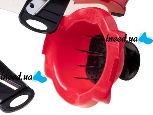 Мультислайсер Mandoline Slicer 6 в 1 Red, Ручная овощерезка для овощей и фруктов с контейнером, Слайсер, Терка мини комбайн 6в1 Красная