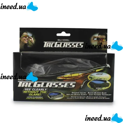 Солнцезащитные очки для водителей Tag Glasses, Антибликовые поляризационные солнечные очки TacGlasses, Tac Glasses