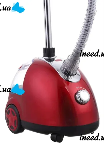 Вертикальный отпариватель Bitek BT-3037 1700W для глажки и отпаривания одежды со стойкой, Паровой утюг парогенератор с регулируемой вешалкой