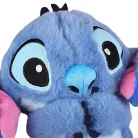 Интерактивная мягкая игрушка дышащий стич Stich 30 см, Музыкальный плюшевый ночник стич с эффектом дыхания на батарейках для новорождённых детей