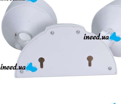 Уличный настенный светодиодный фонарь прожектор Cordless Night Eyes ULK-N22 с датчиком движения, Беспроводной светильник на стену от батареек Белый