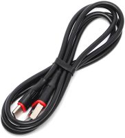 Кабель для зарядного устройства Borofone BX17 USB Type-C 3A 1м для зарядки и передачи данных телефона, зарядка шнур 100 см для смартфона Черная