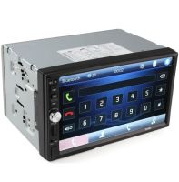 Автомагнитола 2Din Pioneer 7022 USB, SD, MP5, TF, FM, Bluetooth с сенсорным экраном 7 дюймов и пультом на руль, автомобильный плеер Пионер 2 Дин