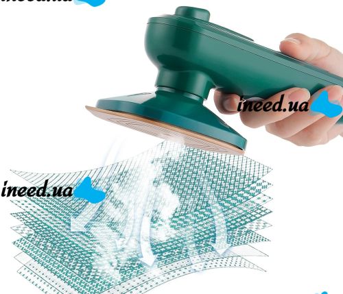 Mini Dry Iron with Spray FZ-688 80ml 2-in-1 Steam Steamer for dry and wet ironing, handheld vertical steamer, travel iron