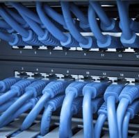 Высокоскоростной сетевой LAN кабель патч корд UTP Cat5e 15 метров RJ-45 для подключения к компьютеру интернета, Коммутационный ethernet шнур Синий
