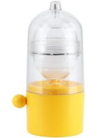 Шейкер для яиц Egg Yolk компактный механический ручной миксер для смешивания и приготовления яичного желтка и белка, скремблер центрифуга для кухни