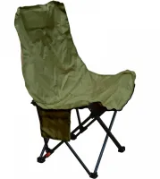 Раскладное кресло шезлонг Паук Lesko DL-274 Green до 120 кг для кемпинга 160х55х60 см складной туристический лежак раскладушка в чехле Зеленый Ranger