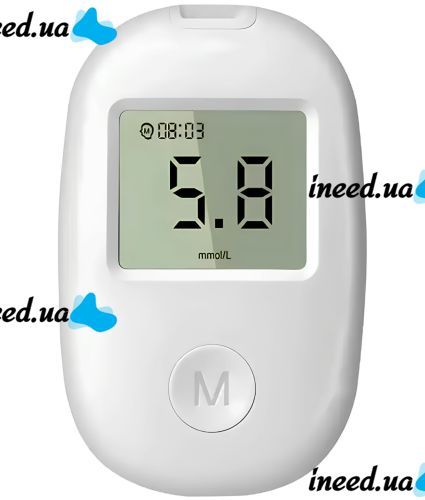 Глюкометр с тест полосками Blood Glucose Meter G-171A аппарат для измерения и контроля сахара в крови, тестер глюкозы для диабетиков на батарейках