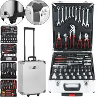 Автомобильный набор инструментов Tool Set MD-16064 187 предметов с трещоткой для машины и дома Комплект ручного инструмента MAG-835 в чемодане