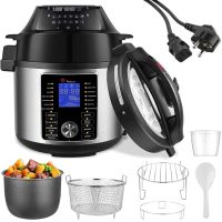 Multi-cooker pressure cooker Domotec MS-7728 29 in 1 by 5.6L electric deep fryer 1500W multi-cooker with heating, touch screen and timer MS7728