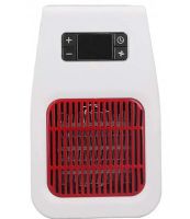 Настольный электрический обогреватель UKC PH-8006 900W с пультом ДУ и таймером, Керамический портативный тепловентилятор с дисплеем от сети Белый