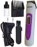 Kemei KM-7013 Wireless Edging Hair Clipper with Adjustable Nozzle, Wireless Trimmer Razor for Edging Beard and Mustache