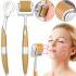 Roller mesoroller ZGTS with 192 titanium needles 1.5 mm wrinkle treatment for skin, Roller 192 gold-plated needles for micro-needle mesotherapy for face and body