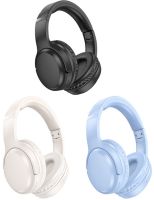 Overhead Wireless Bluetooth Headphones Borofone BO25 Rhyme , Full-size Bluetooth Stereo Headphones Borofone 300mAh with Microphone and Length Adjustment