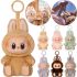 Детская плюшевая игрушка брелок Labubu Have a Seat CE13D 14 см, Мягкая фигурка сюрприз Лабубу с брелком для сумки v3 series для детей