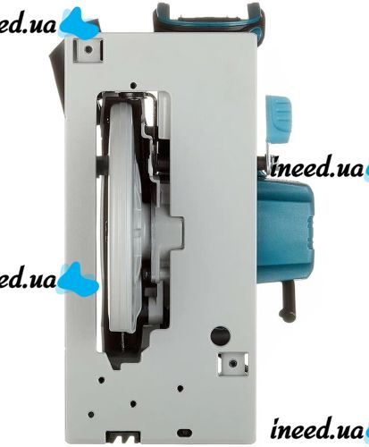 Аккумуляторная дисковая пила Makita DHS680Z LXT 18V 3Ah 165 мм для распила дерева с 2 аккумуляторами, Беспроводная циркулярная пила Макита Синяя