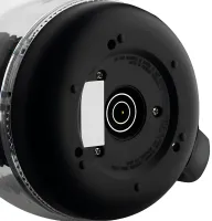 Электрочайник Domotek MS-7910 на 1 л дисковый стеклянный электрический чайник с LED подсветкой, индикатором работы и автоотключением Домотек 1650W