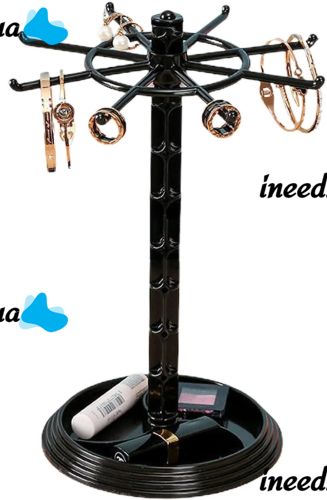 Вращающаяся подставка держатель 1 Tier Jewelry Rack AND944 для хранения ювелирных изделий 1 уровень, Держатель для демонстрации браслетов и ключей