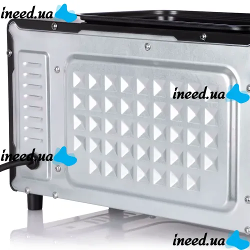 Мини электропечь Hoffmans HM-748 800W 12л настольная электрическая духовка с таймером и механическим управлением температур до 250 градусов от сети