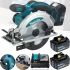 Makita DHS680Z LXT 18V 3Ah 165mm cordless circular saw Makita DHS680Z LXT 18V 3Ah 165mm for cutting wood with 2 batteries, Makita Cordless Circular Saw Blue