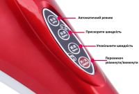 Инфракрасный ручной массажер Dolfin KL-98 / JT-889 электромассажер Дельфин большой для спины и шеи с насадками, большой антицеллюлитный вибромассажер для всего тела 39 см