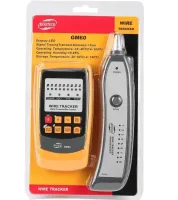 Многофункциональный кабельный тестер Benetech GM60 мультиметр RJ-45 Ручной искатель проводов, разрывов цепи диагностика кабеля на батарейках